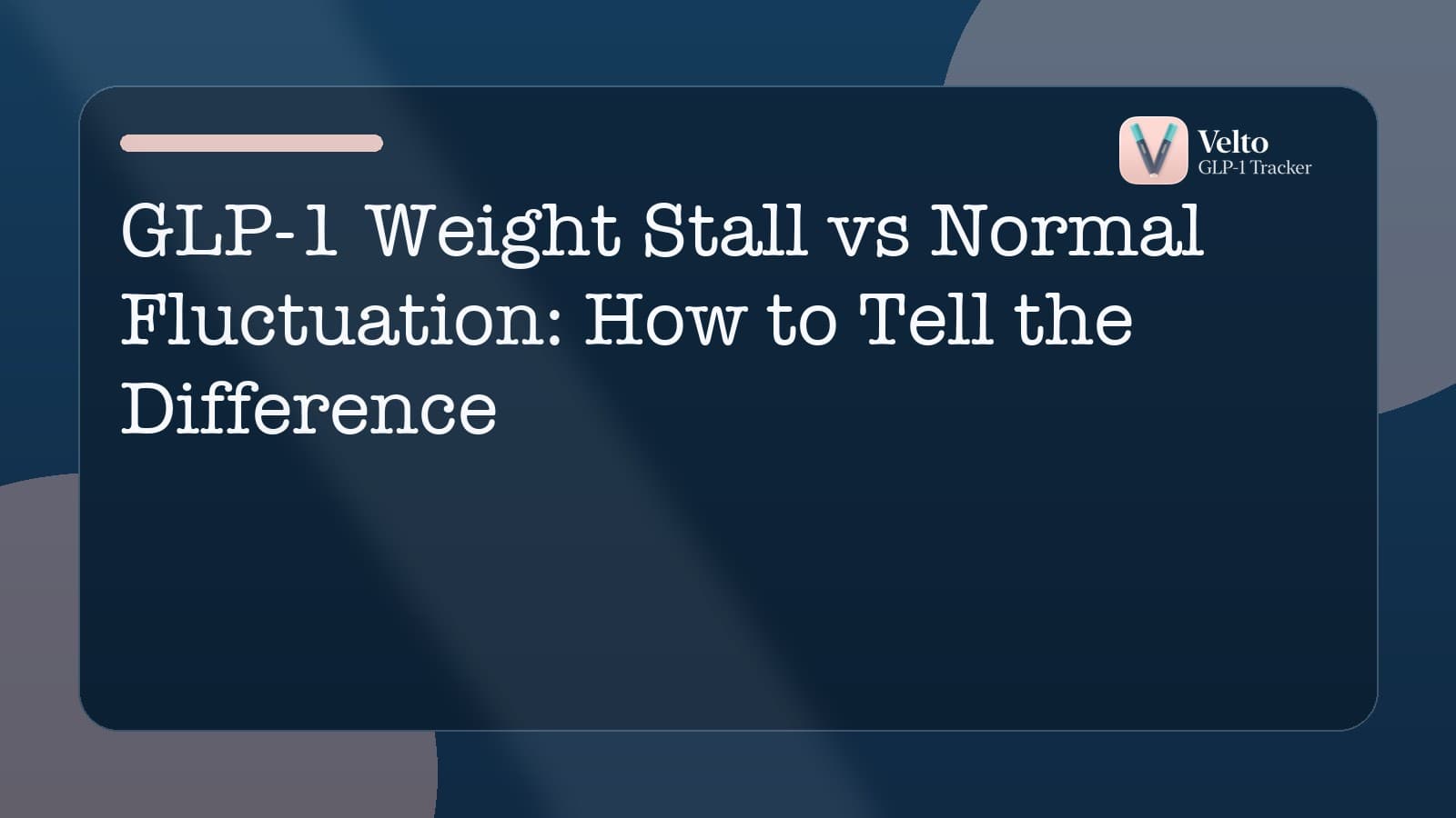 GLP-1 Weight Stall vs Normal Fluctuation: How to Tell the Difference