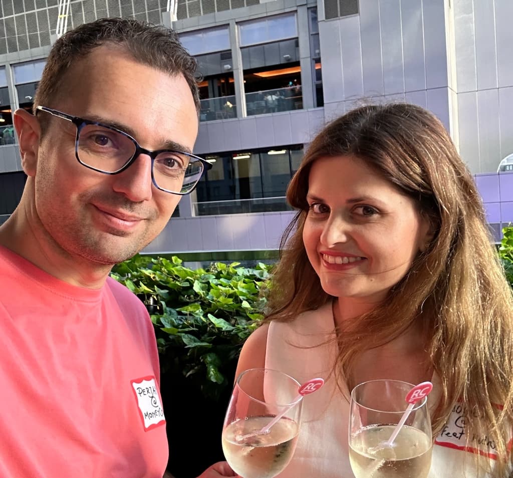 Perjan and Jonida - The team behind Velto